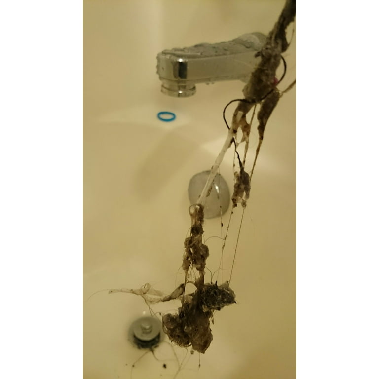 ZIP IT DRAIN CLEANER, 3-Pack Plastic Drain Stick Hair Clog Remover
