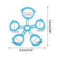 thumbnail image 3 of Fanwer Finger Strengthener & Finger Stretcher Hand Extensor Exerciser Set for Arthritis Carpal Tunnel Exercise to Improve Grips Performance for Elderly (3 Levels), 3 of 9