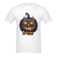 thumbnail image 4 of Vintage Ghost Haunted House Midnight Halloween Ghost Spooky T-Shirt, 4 of 5