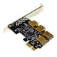 thumbnail image 4 of Tarjeta de expansión PCI-E Tarjeta vertical PCI-E Tarjeta adaptadora USB de 4 puertos Juego de tarjetas verticales 1 a 4, cable de expansión de 6 pines Inevent EL001409-01B, 4 of 7