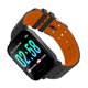 thumbnail image 3 of Inteprter Pantalla a color Conteo de pasos cardíaco Seguimiento de la presión arterial Fitness Deporte inteligente Alarma Relojes inteligentes naranja, 3 of 8