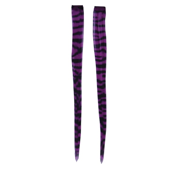 Zebra Hair Extensions Adult Halloween Accessory