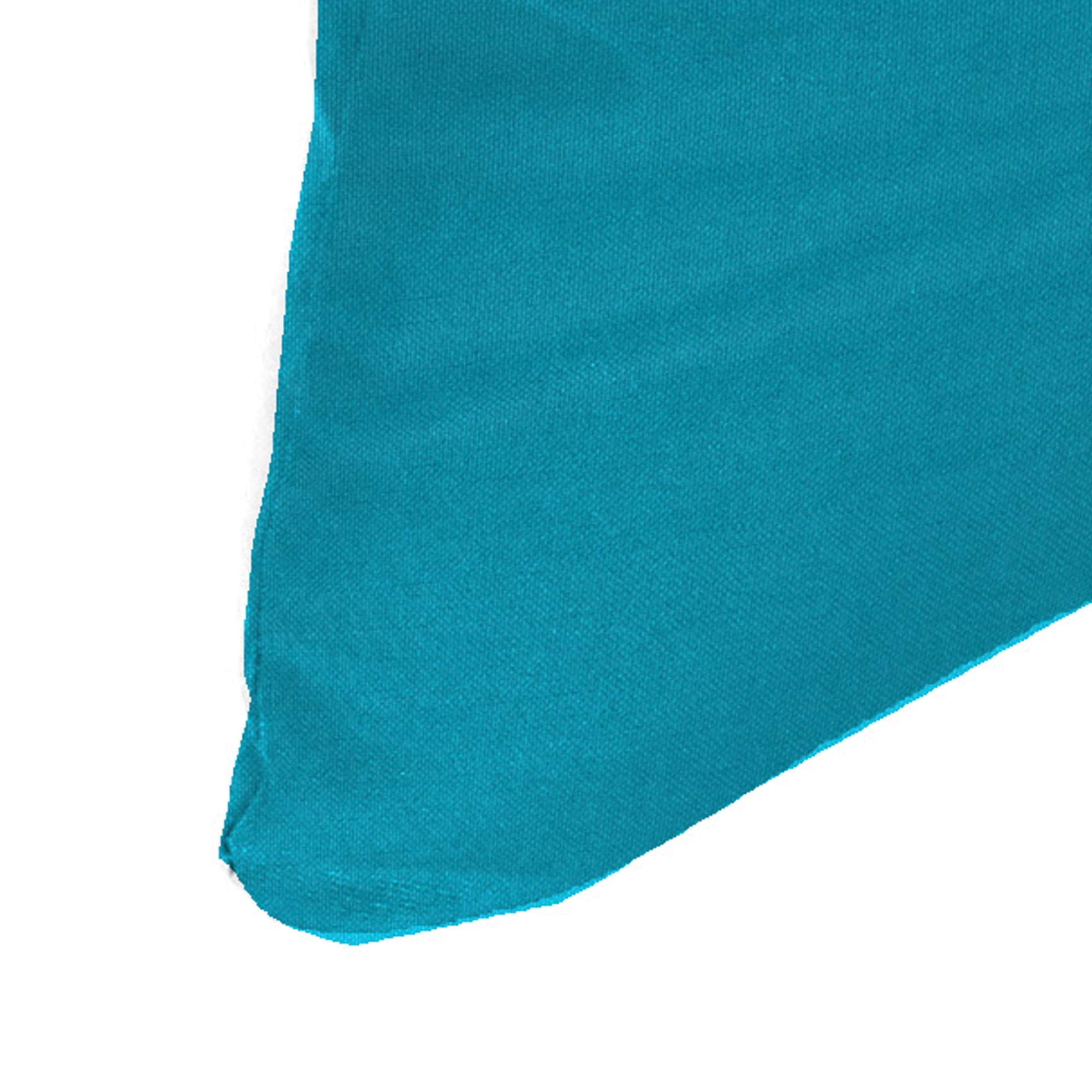 Jordan Manufacturing 24" x 24" Canvas Turquoise Solid Square Tufted Outdoor Deep Seat Chair Back Cushion with Fabric Button (2 Pack)