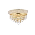 thumbnail image 3 of Elegant Lighting Primo 6" 2 Light Royal Crystal Wall Sconce, 3 of 6