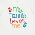 thumbnail image 4 of Inktastic My Nannie Loves Me Boys or Girls Baby T-Shirt, 4 of 5