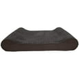 thumbnail image 4 of FurHaven Pet Dog Bed | Memory Foam Ultra Plush Luxe Lounger Pet Bed for Dogs & Cats, Chocolate, Giant, 4 of 13