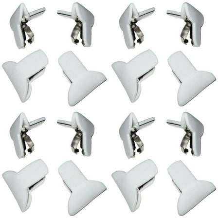 Set Of 4 Padded Comforter Clips Prevents Comforters From Shifting