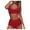 Red, variant on Baqcunre Swim Suits for Women 2024, Ruched Women Halter Swimsuit High Vintage Piece Set Bikini Print Retro Waist Two Swimwears Tankinis Set, Bikini Sets for Women, Army Green L
