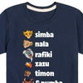 thumbnail image 3 of The Lion King - Main Characters - Toddler & Youth Short Sleeve Graphic T-Shirt, 3 of 5