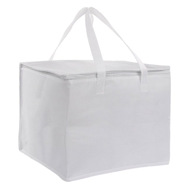 Bolsa térmica para entrega de alimentos de tela no tejida Laklulu, bolsas para llevar pasteles, contenedor de alimentos para el hogar, la oficina y el restaurante