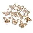 thumbnail image 6 of 20 Pieces Unfinished Wood Cutout Butterfly Shaped Wood Pieces Hollow Carved Wooden Embellishments for Wooden Craft DIY Scrapbooking Decorations, 6 of 7