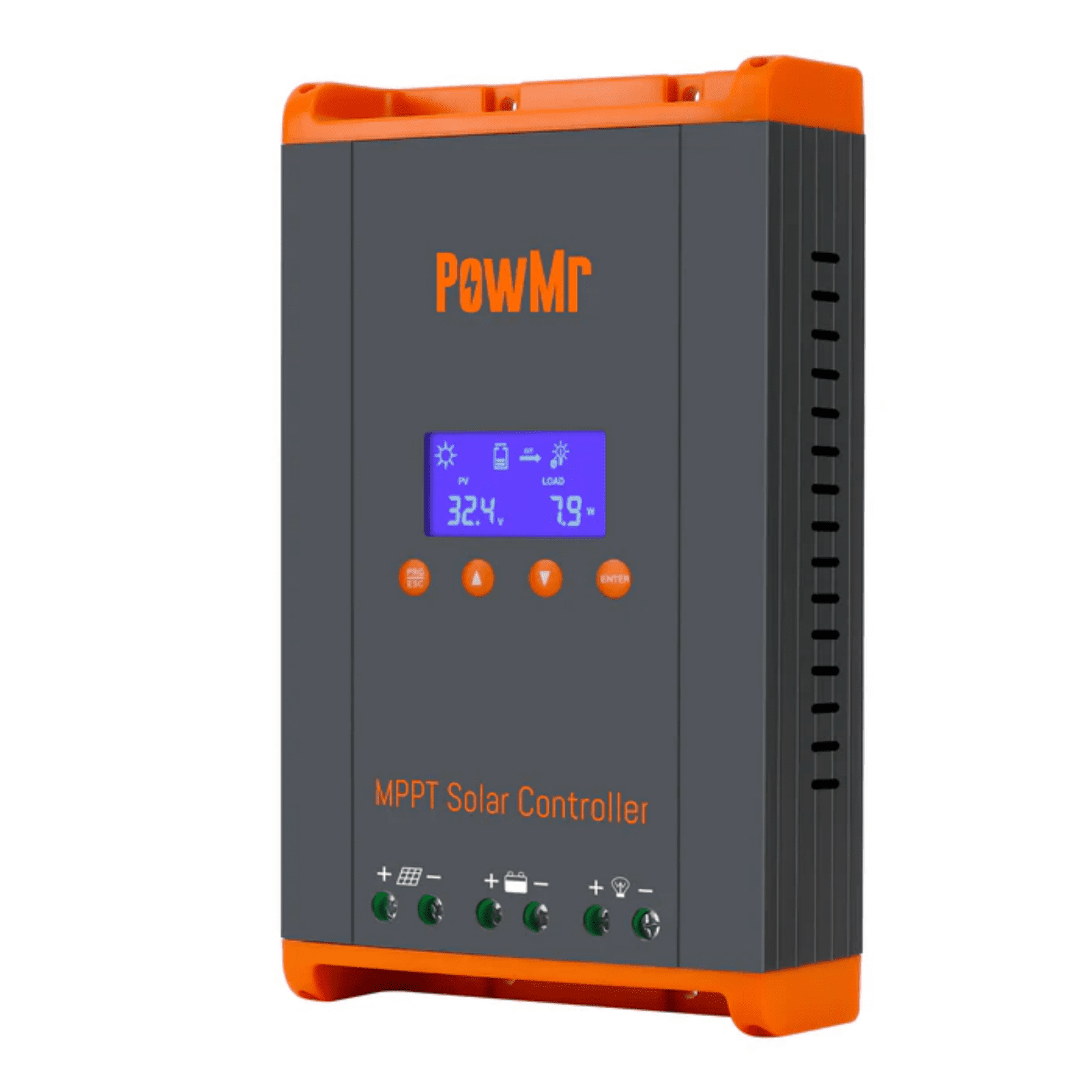 Parallel 12 PowMr 60A MPPT Solar Charge Controller 12V 24V 36V 48V  MAX PV160v