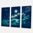 thumbnail image 3 of Designart Full Moon In Cloudy Night Sky II Canvas Wall Art, 3 of 4