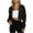 Black, variant on WRKEKC Trendy Jackets for Women Solid Color Hooded Zip Up Jacket with Cargo Pockets Cropped Long Sleeve Casual Fall Winter Trendy Outerwear Top