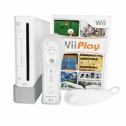 Wii Console Bundle with Wii Play Game - Smart TV Ready