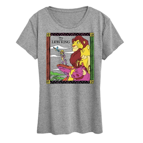Disney - The Lion King - Movie Logo - Women's Short Sleeve Graphic T-Shirt