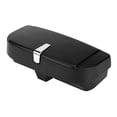 thumbnail image 2 of Estuche organizador universal con clip para guardar gafas de sol para coche, versátil, color negro, 2 of 9