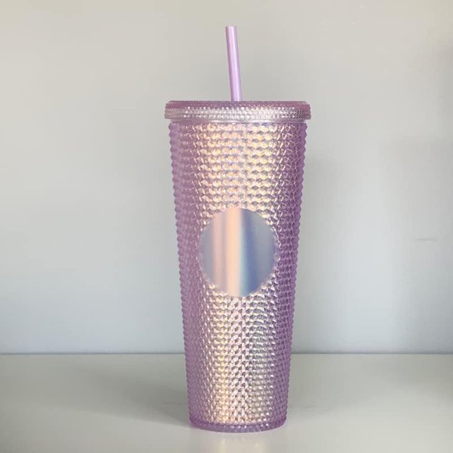 Non-Branded Studded Tumbler (24 oz, Sakura)
