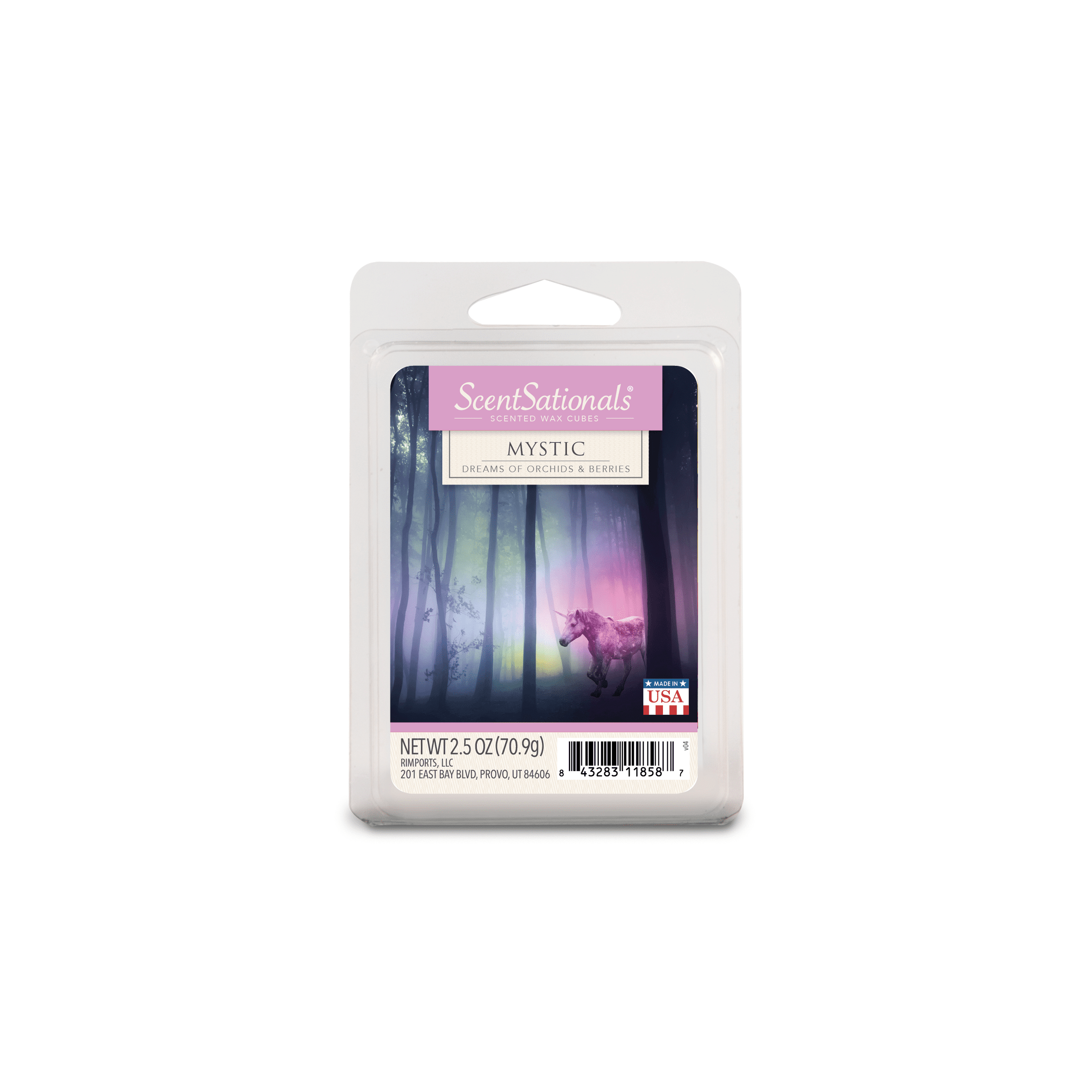 Mystic Scented Wax Melts, ScentSationals, 2.5 oz (1-Pack)