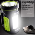 thumbnail image 2 of USB Rechargeable Ultra Powerful Led Flashlight 135000 Lumens 6000mah with Side Light High Power Waterproof Flashlight for Emergency Hiking Camping Hun, 2 of 5