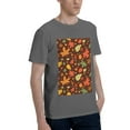 thumbnail image 2 of Bingfone Autumn Leaves Men'S Loose Fit Short-Sleeve Pocket T-Shirt, 2 of 7