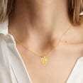 thumbnail image 2 of Alexcraft Initial Heart  Necklace for Women | 14K Gold Plated Initial Charm Necklace A-Z Pendant Necklace | Trendy Heart Letter Necklace Gold Jewelry Gift for Women, 2 of 7