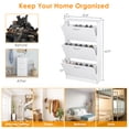 thumbnail image 2 of Ktaxon 3 Drawers Wooden Shoe Cabinet, Entryway Shoe Storage Cabinet Shoe Rack Organizer for Hallway Bedroom Closet Living Room Home Apartment, White, 2 of 9