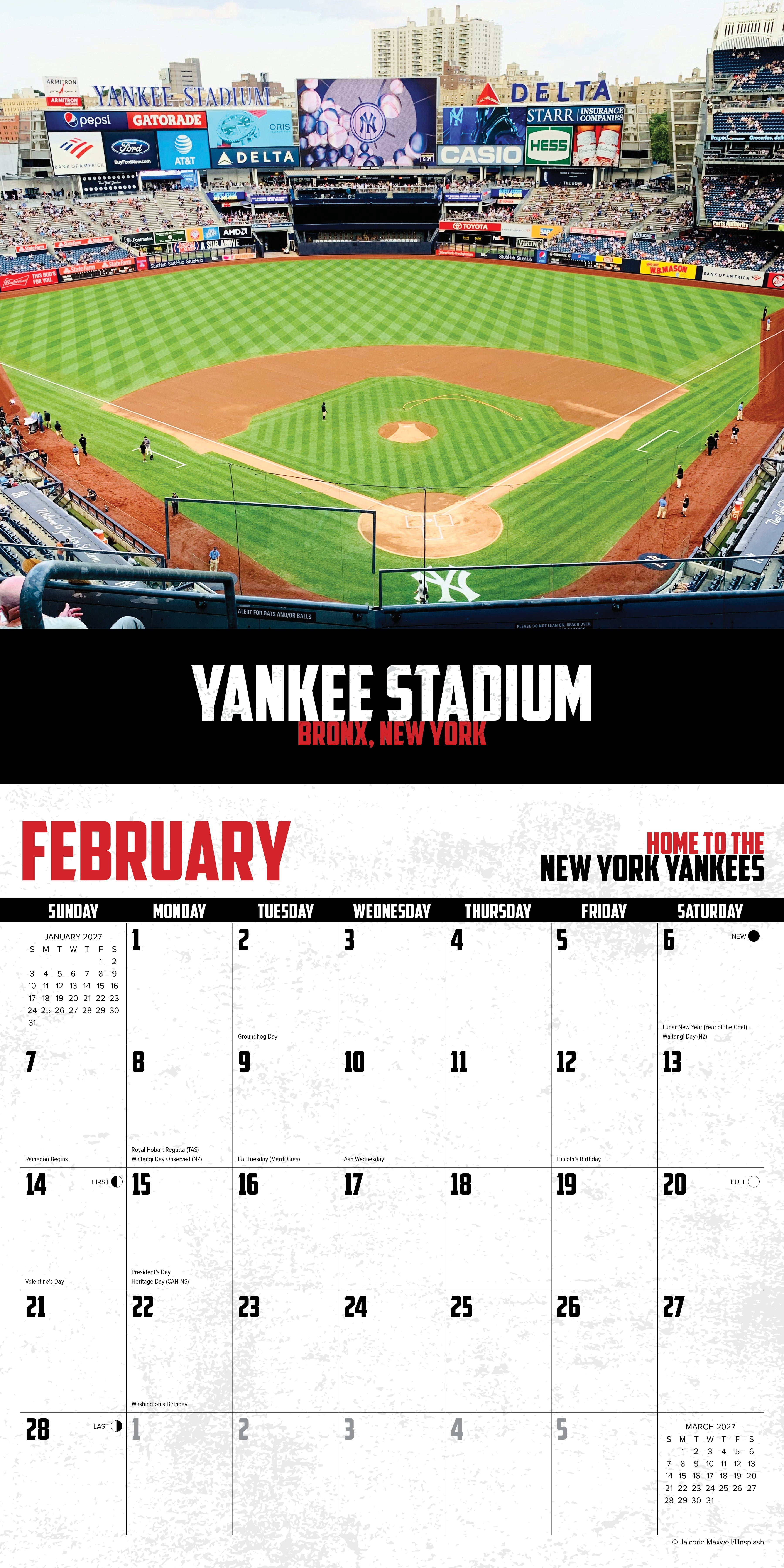 Willow Creek Press, Play Ball 2027 Wall Calendar