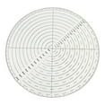 thumbnail image 2 of Acrílico acolchado pntil buscador guía brúju dibujo 10 pulgadas reg de costura transparente para acolchado costura carpintería tejer Sunnimix Plantilla de acolchado, 2 of 7