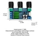 thumbnail image 5 of Seitruly Placa amplificadora, portátil, desmontable, doble canal, protección contra sobrevoltaje, cc 12-24V, módulo amplificador Digital de TV para el Cables de audio/vídeo, 5 of 6