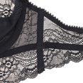 thumbnail image 3 of New French Style Ultra-Thin Floral Lace Underwear Unlined Multi-Shoulder Straps Bra, 3 of 5