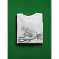 thumbnail image 3 of Lizard  Sweatshirt Men -Image by Shutterstock, Male 4X-Large, 3 of 4