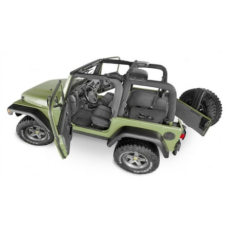18-C WRANGLER JL 4 DOOR CARGO W/FACTORY GRAB HANDLES BEDTRED Fits select: 2018-2019,2021 JEEP WRANGLER UNLIMITED