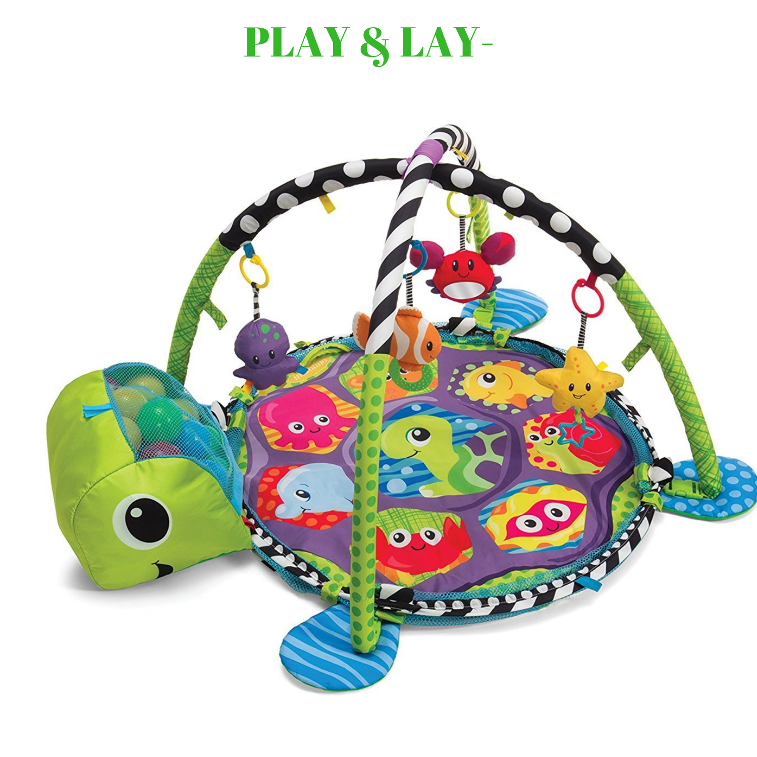 turtle baby gym 3 in 1
