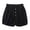 Black, variant on Girls And Boys Elastic Waist Puff Shorts Summer Toddler Playful Ruffle Loose Fit Undershorts Pant ,Loose Fit Lightweight Casual ShortsSize 12-24 Months ,Black