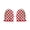 Red, variant on Oven Mitts 2 Pack Heat Resistant Kitchen Gloves to Protect Hands Small Cotton Oven Mitts with Hanging Loop for Barbecue Baking Cooking Grilling Microwave