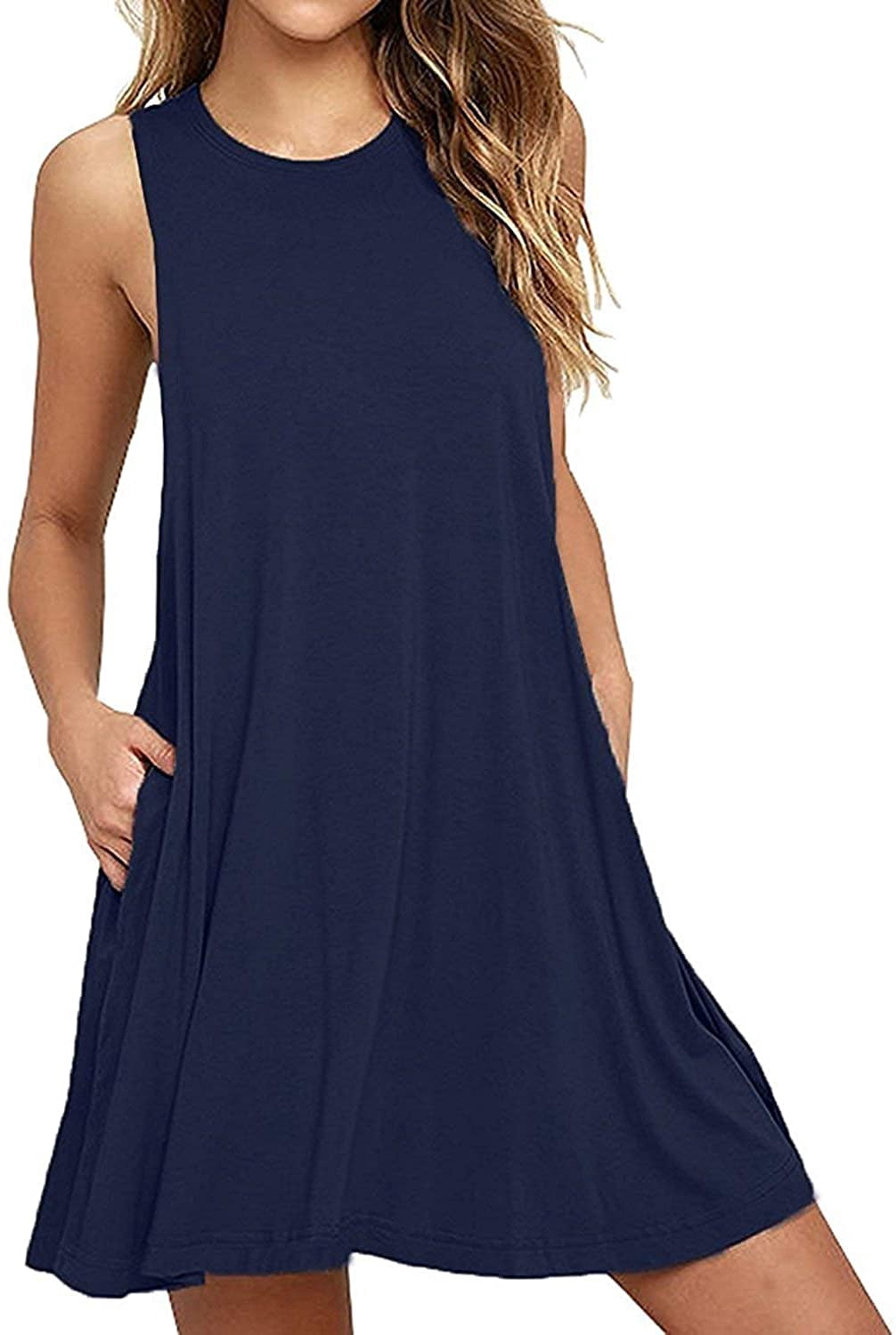 POPYOUNG Women Summer Casual Swing T 