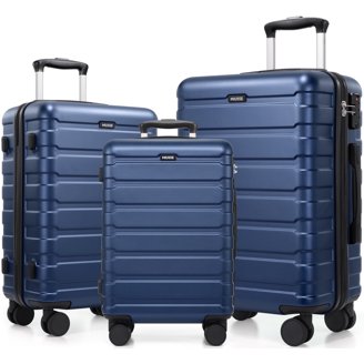 Kathy Ireland Yasmine 3-Piece Hardside Luggage Set - Walmart.com