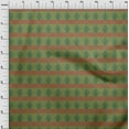 thumbnail image 3 of oneOone Organic Cotton Poplin Twill Fabric Chevron & Tree Block Print Fabric BTY 42 Inch Wide, 3 of 4