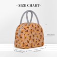 thumbnail image 2 of Fotbe Hippie Ditsy Floral Bolsa de Almuerzo con Estampado, Lonchera Aislada, Contenedor de Comida Reutilizable Tipo Cooler a Prueba de Fugas, 2 of 6