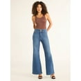 thumbnail image 4 of Sofia Jeans Women's Margot Wide Leg High Rise Jeans, 30.5" and 32.5" Inseams, Sizes 0-28, 4 of 4