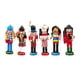 thumbnail image 1 of 6 Piezas Cascanueces de Navidad Adornos de Cascanueces de Madera Estatua de Dibujos Animados de 12 cm Figura de Cascanueces Decoración para, 1 of 9