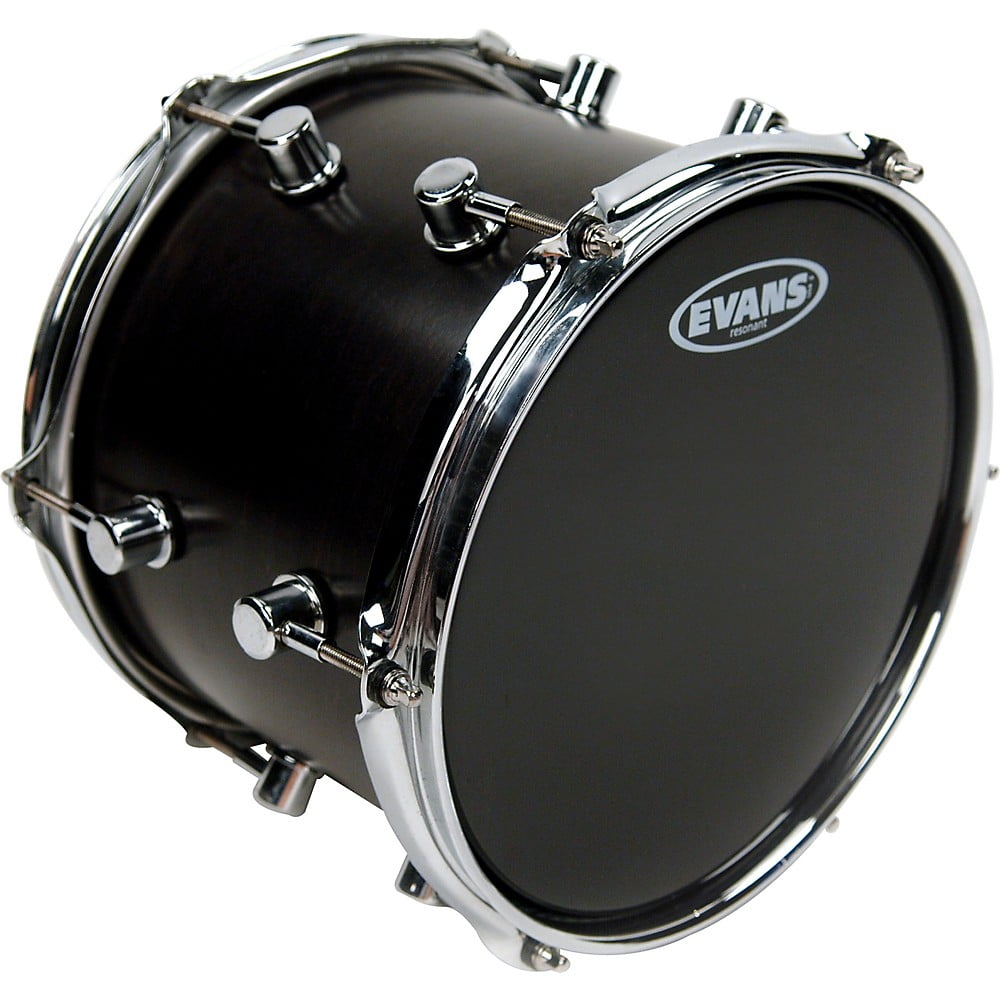 Evans Resonant Black Drum Head, 10 Inch