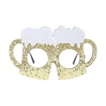 SSNTSY Happy New Year Glasses Glitter 2026 Eyeglasses New Years Eve Glasses for Family Party Decorations Holiday Favors