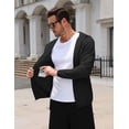 thumbnail image 5 of COOFANDY Men's UPF 50+ Sun Protection Outdoor Lightweight Full Zip Hoodie Jacket Long Sleeve UV Sun Protection Hoodie, Outdoor Hiking Running Swimming Rash Guard, 5 of 8