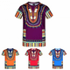 thumbnail image 5 of Disfraz de hippie para hombre, camiseta retro de los años 60 y 70, disfraz afro para Halloween, carnaval, fiesta, cosplay, ropa de escenario, 5 of 5
