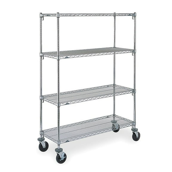 Metro WrShlvng,24x67 7/8x60in,Shlf Cap:150lb CART 6B