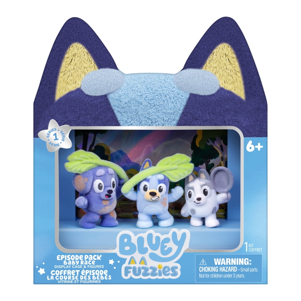 Pack d'épisodes de Bluey Fuzzies : Camping