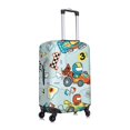 thumbnail image 3 of Uemuo Cartoon Car Racing Printed Washable Luggage Cover - Fashion Suitcase Protector Fits 18-32 Inch Luggage -Large, 3 of 9