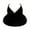 Black, variant on Summer Hat Sun Visor White 100% Polyester Anti-ultraviolet Outdoor Beach Cap For Women